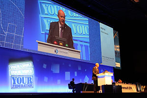 Damian Green @PFEW conference